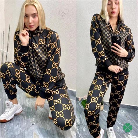 gucci night suit women's|Gucci women tracksuit.